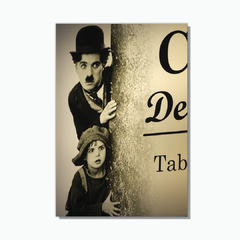 PLACA CHAPLIN