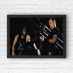 PLACA ROBERT TRUJILLO & JAMES HETFIELD - comprar online