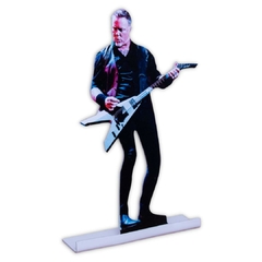 Boneco display de mesa decorativo James He Metallica 24x15 cm - comprar online