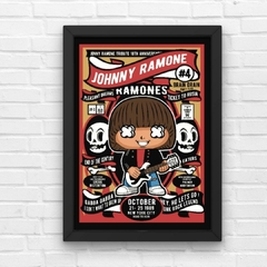 PLACA RAMONES ILUSTRAÇÃO - comprar online