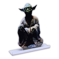 Boneco display de mesa decorativo Yoda 24x15 cm - comprar online