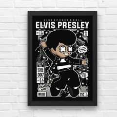 PLACA ELVIS PRESLEY ILUSTRAÇÃO - comprar online