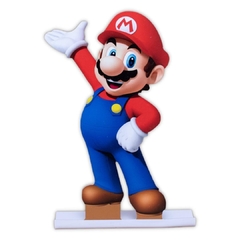 Boneco display de mesa decorativo Mario 24x15 cm