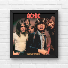 PLACA ACDC HIGHWAY TO HELL - comprar online