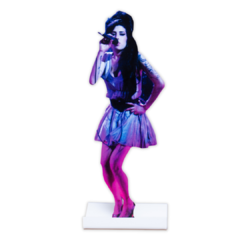 Boneco display de mesa decorativo Amy Winehouse 24x15 cm