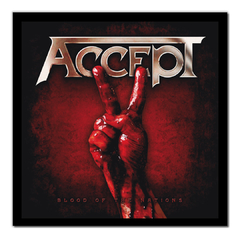 CAPA DE ÁLBUM ACCEPT BLOOD OF THE NATIONS - comprar online