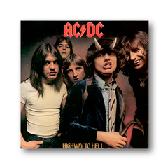PLACA ACDC HIGHWAY TO HELL