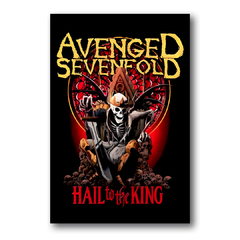 PLACA AVENGED SEVENFOLD HAIL TO THE KING