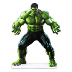 Boneco display de mesa decorativo Hulk 24x15 cm