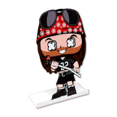 Boneco display de mesa Funko Axl Rose Guns N Roses 10x15 cm - comprar online