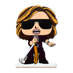 Boneco display de mesa Funko Steven Tyler 10x15 cm - comprar online