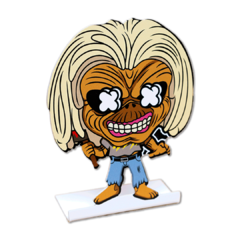 Boneco display de mesa Funko Eddie Iron Maiden 10x15 cm na internet