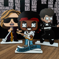 Boneco display de mesa Funko Jimi Hendrix 10x15 cm - comprar online