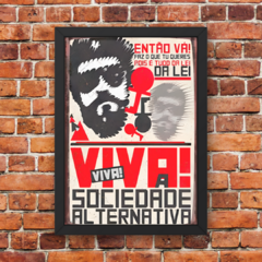 PLACA MÚSICA SOCIEDADE ALTERNATIVA - comprar online