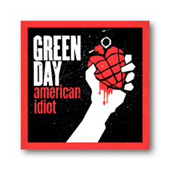 PLACA GREEN DAY AMERICAN