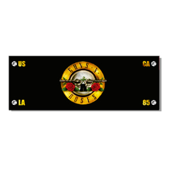 PLACA GUNS N ROSES 40x15 cm