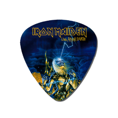 PLACA PALHETA IRON MAIDEN 30x26 cm