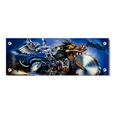 PLACA JUDAS PRIEST 40x15 cm