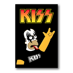 PLACA HOMER KISS