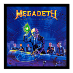 CAPA DE ÁLBUM MEGADETH RUST IN PEACE - comprar online