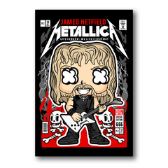 PLACA METALLICA ILUSTRAÇÃO