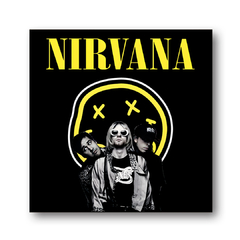 PLACA NIRVANA BAND