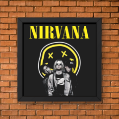 PLACA NIRVANA BAND - comprar online