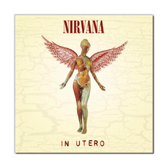 CAPA DE ÁLBUM IN UTERO NIRVANA