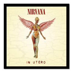 CAPA DE ÁLBUM IN UTERO NIRVANA - comprar online