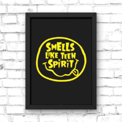 PLACA MÚSICA SMELLS LIKE TEEN SPIRIT - comprar online