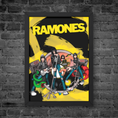 PLACA RAMONES ART - comprar online