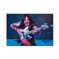 PLACA STEVE HARRIS IRON MAIDEN 3