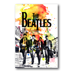 PLACA THE BEATLES ART