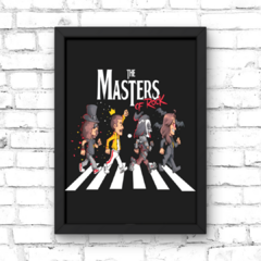 PLACA THE MASTERS OF ROCK - comprar online