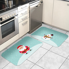 Kit Tapetes Decorativos Natal Papai Noel e Boneco de Neve - comprar online