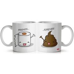 Par de canecas Friends Forever - comprar online