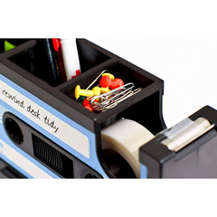 Porta Trecos com dispenser de fita adesiva Fita Cassete K7 - loja online