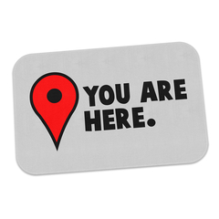 Tapete Decorativo You Are Here