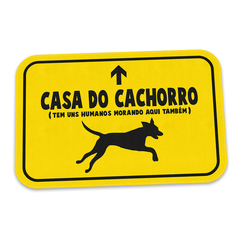 Imagem do Tapete Decorativo Casa do Cachorro