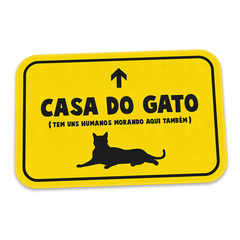 Tapete Decorativo Casa do Gato