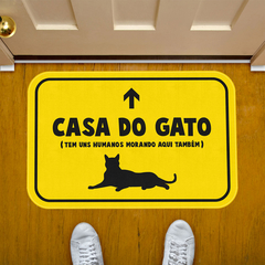 Tapete Decorativo Casa do Gato na internet