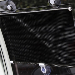 Cortina Rolo Portátil com ventosa para carro viagens hotéis - comprar online