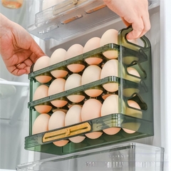 Porta Ovos Organizador 3 Andares com alça - comprar online