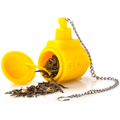 Infusor de Chá Yellow Submarine - submarino amarelo - loja online