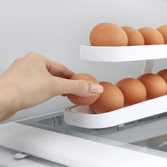 Porta Ovos prático com Rolamento automático - comprar online
