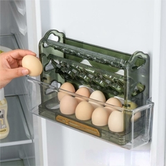 Porta Ovos Organizador 3 Andares com alça - Geleia Presentes Criativos, Diferentes, Legais e Originais