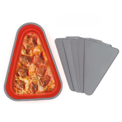 Porta Pizza Retrátil Recipiente Expansível para fatias - loja online