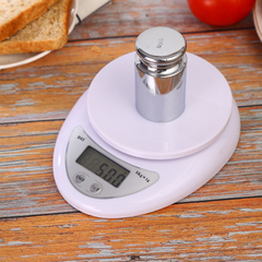 Balança Digital de Cozinha com tigela 1g a 5kg Alta Precisão - comprar online
