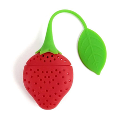 Infusor de Chá Morango em silicone - comprar online