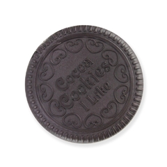 Espelho de bolso Makeup Cookie Chocolate com pente - Geleia Presentes Criativos, Diferentes, Legais e Originais